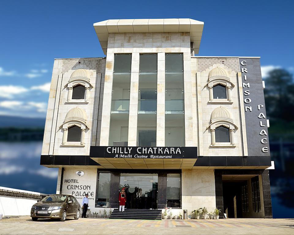 Hotel Crimson Palace Agra  Kültér fotó