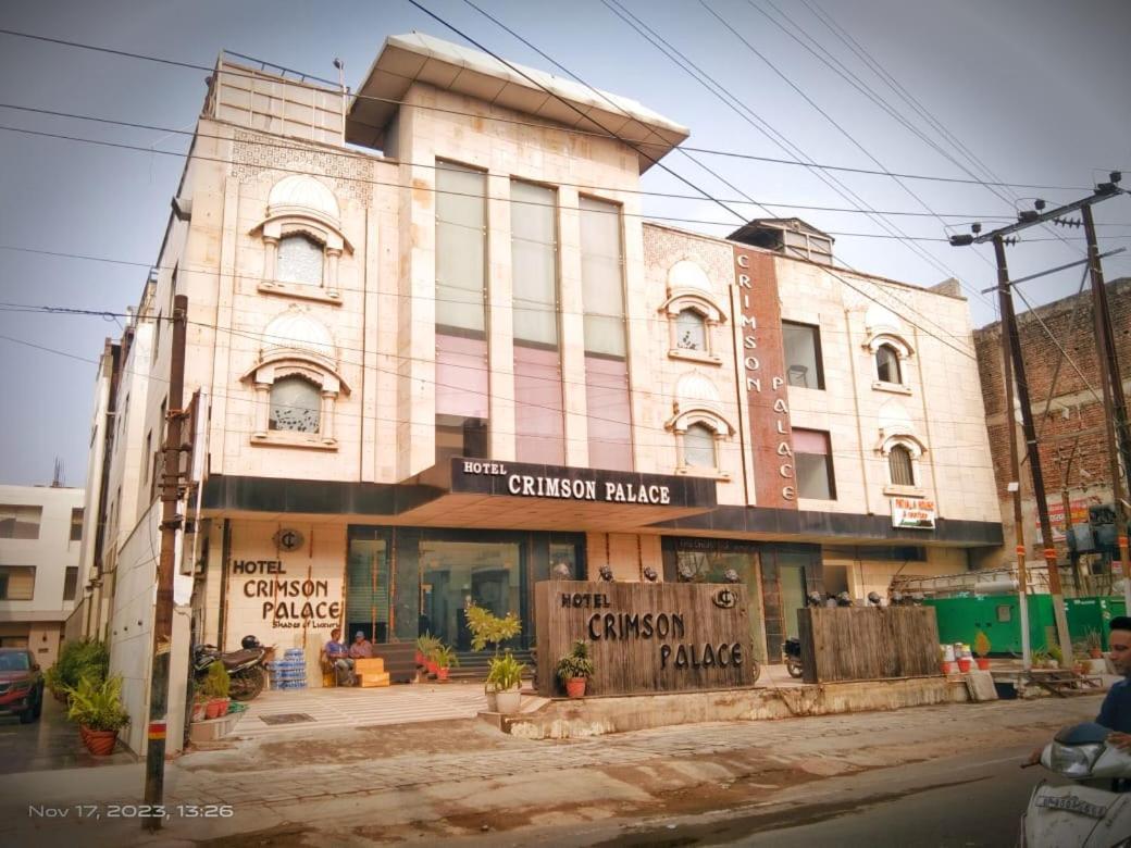 Hotel Crimson Palace Agra  Kültér fotó